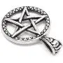 Gungneer Wicca Star Necklace Pendant Stainless Steel Pagan Jewelry Pentacle Strength Power Talisman for Men Women Gungneer Wicca Star Necklace Pendant Stainless Steel Pagan Jewelry Pentacle Strength Power Talisman for Men Women
