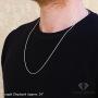 925 Italian Sterling Silver 1mm - 5.5mm Solid Rope Diamond Cut Chain, FREE Microfiber Cloth, ITProLux Link Necklace & Bracelet, Giorgio Bergamo