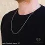 925 Italian Sterling Silver 1mm - 5.5mm Solid Rope Diamond Cut Chain, FREE Microfiber Cloth, ITProLux Link Necklace & Bracelet, Giorgio Bergamo 925 Italian Sterling Silver 1mm - 5.5mm Solid Rope Diamond Cut Chain, FREE Microfiber Cloth, ITProLux Link Necklace & Bracelet, Giorgio Bergamo