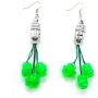 St. Patricks Day Light Up LED Shamrock Earrings