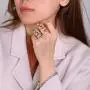 U7 Jewelry Women Girls Clear CZ Platinum or 18K Gold Plated Statement Rings, Heart Cocktail Ring/Flower Ring, Open Ring/Leaf Long Ring Adjustable U7 Jewelry Women Girls Clear CZ Platinum or 18K Gold Plated Statement Rings, Heart Cocktail Ring/Flower Ring, Open Ring/Leaf Long Ring Adjustable