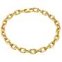 GoldChic Jewelry 5mm/12mm/23mm Chokers Gold Chain Necklace for Women,Hip Hop Turnover/Paperclip Chain Necklace, Thick Chunky Choker Chain Necklace 16”18”20”,Gift Box Included