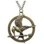Treena Bean ''Mockingjay'' Antique Brass Colored Pendant Necklace Inspired by The Hunger Games with 30'' Chain Necklace Fashion Necklace Treena Bean ''Mockingjay'' Antique Brass Colored Pendant Necklace Inspired by The Hunger Games with 30'' Chain Necklace Fashion Necklace
