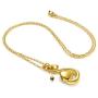 Jovivi Heart Urn Necklace for Ashes Stainlsee Steel Infinity Memorial Keepsake Urn Pendant Cremation Jewelry