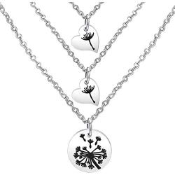 Zuo Bao Dandelion Mother Daughter Necklace Set Mother Daughter Jewelry Dandelion Necklace
