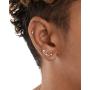 Highstreet Solid Real 14K Gold Stud Earrings| Hypoallergenic for all day wear | Multiple Fashion Styles and Trends for all occasions