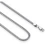 Reve Jewelry 3mm Stainless Steel Franco Chain Necklace for Men and Women, 20-30 Inches