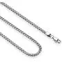 Reve Jewelry 3mm Stainless Steel Franco Chain Necklace for Men and Women, 20-30 Inches