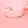 Sterling Silver Engraved Inspirational Adjustable Infinity Bracelet Graduation Gift for Mother Sister Best Friend Jewelry for Women Sterling Silver Engraved Inspirational Adjustable Infinity Bracelet Graduation Gift for Mother Sister Best Friend Jewelry for Women