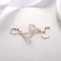 FEELDAN 14K Gold Plated Created White Opal Teardrop Lever-Back Dangle Earrings FEELDAN 14K Gold Plated Created White Opal Teardrop Lever-Back Dangle Earrings