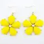 Firstmeet Shiny Flower Statement Collar Necklace with Earrings Firstmeet Shiny Flower Statement Collar Necklace with Earrings