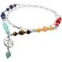 Nupuyai Chakra Necklace for Unisex, Energy Charms Healing Stone Pendant with Chain 23.5'' Adjustable Nupuyai Chakra Necklace for Unisex, Energy Charms Healing Stone Pendant with Chain 23.5'' Adjustable