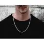 Savlano 925 Sterling Silver 3.5mm Italian Solid Curb Cuban Link Chain Necklace for Men & Women - Made in Italy Comes Gift Box (3.5mm) Savlano 925 Sterling Silver 3.5mm Italian Solid Curb Cuban Link Chain Necklace for Men & Women - Made in Italy Comes Gift Box (3.5mm)