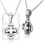 Marina Jewellery Real 925 Sterling Silver Chain Pendant Necklace, 18 Inch Box Chain (Various Designs) Marina Jewellery Real 925 Sterling Silver Chain Pendant Necklace, 18 Inch Box Chain (Various Designs)