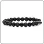 Fusamk Fashion Yoga Natural Stone Bracelet Religious Cross Beads Link Bracelet.7.5'' Wrist Fusamk Fashion Yoga Natural Stone Bracelet Religious Cross Beads Link Bracelet.7.5'' Wrist