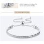 Authentic EvesCity 925 Silver Adjustable Twist On/Off Silver Bracelet fits Pandora Beads Charms