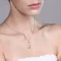 Gem Stone King 925 Sterling Silver Genuine Diamond Dust Hourglass Pendant Necklace (0.50 Ct, With 18 Inch Chain) Gem Stone King 925 Sterling Silver Genuine Diamond Dust Hourglass Pendant Necklace (0.50 Ct, With 18 Inch Chain)