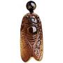 Ice Obsidian Amulet Pendant Necklace for Women and Wen with Bead Chain