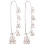 NOVICA .925 Sterling Silver Dangle Earrings Radiant Chimes