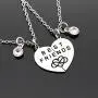 Maxforever Friendship Gifts, '' Best Friend Forever '' 2Pcs Split Heart Pendant Necklaces, Best Friend Jewelry Set Maxforever Friendship Gifts, '' Best Friend Forever '' 2Pcs Split Heart Pendant Necklaces, Best Friend Jewelry Set