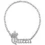 GWOOD Crown Queen Necklace with Crystal Rhinestones, or Earrings
