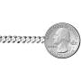 Savlano 925 Sterling Silver 6.5mm Italian Solid Curb Cuban Link Chain Necklace for Men & Women - Made in Italy Comes Gift Box (6.5mm)