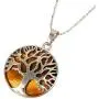 Nupuyai Tree of Life Stone Pendant Necklace for Unisex, Pendants with Chain 19.5'' Chakra Jewelry Nupuyai Tree of Life Stone Pendant Necklace for Unisex, Pendants with Chain 19.5'' Chakra Jewelry