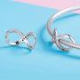 Annmors Family Heart Charm fits Pandora Charms Bracelets for Woman-925 Sterling Silver Dangle Pendant Bead,Girl Jewelry Beads Gifts for Women Bracelet&Necklace