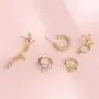 2021 New 5 Pcs Butterfly Rhinestones Dangle Stud Earrings Set Asymmetry Shiny Crystal Golden Hoop Earrings Ear Bone Clip for Women Girls Friendship Anniversary Party Exquisite Jewelry Set Gifts 2021 New 5 Pcs Butterfly Rhinestones Dangle Stud Earrings Set Asymmetry Shiny Crystal Golden Hoop Earrings Ear Bone Clip for Women Girls Friendship Anniversary Party Exquisite Jewelry Set Gifts