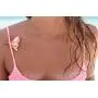 Your Always Charm Ocean Wave Necklace Sea Jewelry for Surfer Beach Lover (silver)
