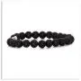 Xusamss Fashion 8mm Lava Rock Essential Oil Diffuser Bracelet Religious Cross Elastic Link Bracelet,7 1/2 Wrist Xusamss Fashion 8mm Lava Rock Essential Oil Diffuser Bracelet Religious Cross Elastic Link Bracelet,7 1/2 Wrist