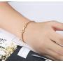 MiniJewelry Infinity Bracelet Stainless Steel Adjustable Bracelets for Women Memorial Friendship Bracelets for BFF Girls Sister, Rose Gold, Silver, Gold