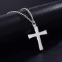 ACJFA 925 Sterling Silver Cross Urn Pendant Necklace Keepsake Memorial Cremation Jewelry for Ashes for Men for Women