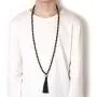 PNEIME Lava Rock Mala Beads 108 Black Lava Stone Mala Necklace Hand Knotted Lava Beads Mala Meditation Beads Yoga Necklace Prayer Beads Japa Mala PNEIME Lava Rock Mala Beads 108 Black Lava Stone Mala Necklace Hand Knotted Lava Beads Mala Meditation Beads Yoga Necklace Prayer Beads Japa Mala