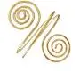 6Pcs/Set Coil Upper Arm Bracelet Arm Cuff Open Armlets Armband for Women Girl Jewelry Minimalist Bangle Adjustable Alloy Filigree Swirl