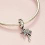 Pandora Jewelry Sparkling Palm Tree Dangle Cubic Zirconia Charm in Sterling Silver