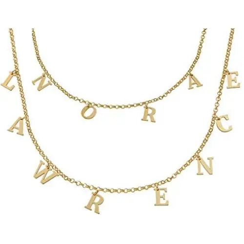 MyNameNecklace Personalized Choker Necklace Hanging Name Initial Letters-Custom Made Christmas Jewelry Gift