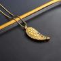 Cremation Jewelry Urn Necklace for Ashes with Angel Wing Charm Heart Eternity Stainless Steel Cremation Necklace