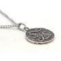 Badali Jewelry Officially Licensed Lasciel’s Blackened Denarius Necklace from Jim Butchers The Dresden Files, Coin or Coin Necklace