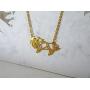 La Menagerie Lion Gold Origami Jewelry & Gold Geometric Necklace – 18 Karat Plated Gold Necklace & Lion Necklaces for Women – Lion Necklace for Girls & Origami Necklace