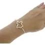 PammyJ Silvertone State of Texas Bangle Bracelet