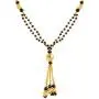 Efulgenz Indian Bollywood Traditional Gold Plated Ruby Emerald/Color CZ Stone Mangalsutra Pendant Necklace Jewelry with Chain for Women Efulgenz Indian Bollywood Traditional Gold Plated Ruby Emerald/Color CZ Stone Mangalsutra Pendant Necklace Jewelry with Chain for Women