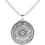 VASSAGO Stainless Steel Fourth Pentacle of Mercury Pendant Necklace Key of Solomon Seal Round Charm Wide Chain Talisman Jewelry for Men VASSAGO Stainless Steel Fourth Pentacle of Mercury Pendant Necklace Key of Solomon Seal Round Charm Wide Chain Talisman Jewelry for Men