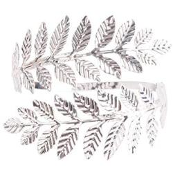 RIVERTREE Greek Goddess Gold Leaf Branch Upper Arm Cuff Costume Open Arm Bracelet Armlet Armband Bangle