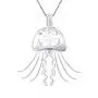 LGSY Sterling Silver Jellyfish Pearl Cage Pendants for Women, Design Pearl Cage Pendants for Pearl Jewelry Making, Essential Oil Diffuser Lockets for Pearl Jewelry LGSY Sterling Silver Jellyfish Pearl Cage Pendants for Women, Design Pearl Cage Pendants for Pearl Jewelry Making, Essential Oil Diffuser Lockets for Pearl Jewelry