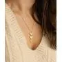 Long Pendant Necklace for Women Simple Three Triangle Geometric Sweater Necklace Charm Necklace Set Punk Jewelry