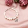 SEIRAA Outlander Inspired Jewelry Scottish Thistle Gifts Outlander Fans Scotland National Symbol Pearl Bracelet