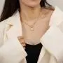 Ursteel Layered Choker Necklaces for Women, 14K Gold Plated Dainty Heart Initial Pendant Paperclip Chain Necklace Layering Gold Toggle Necklaces for Women Jewelry Gifts Ursteel Layered Choker Necklaces for Women, 14K Gold Plated Dainty Heart Initial Pendant Paperclip Chain Necklace Layering Gold Toggle Necklaces for Women Jewelry Gifts