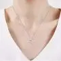 Jewelili Sterling Silver 1/10 Cttw Natural White Round Diamond Heart Shape Pendant Necklace, 18'' Box Chain Jewelili Sterling Silver 1/10 Cttw Natural White Round Diamond Heart Shape Pendant Necklace, 18'' Box Chain