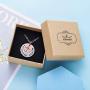 LParkin Long Distance Relationships Gifts Friendship Necklace No Matter Where Compass Necklaces BFF Jewelry